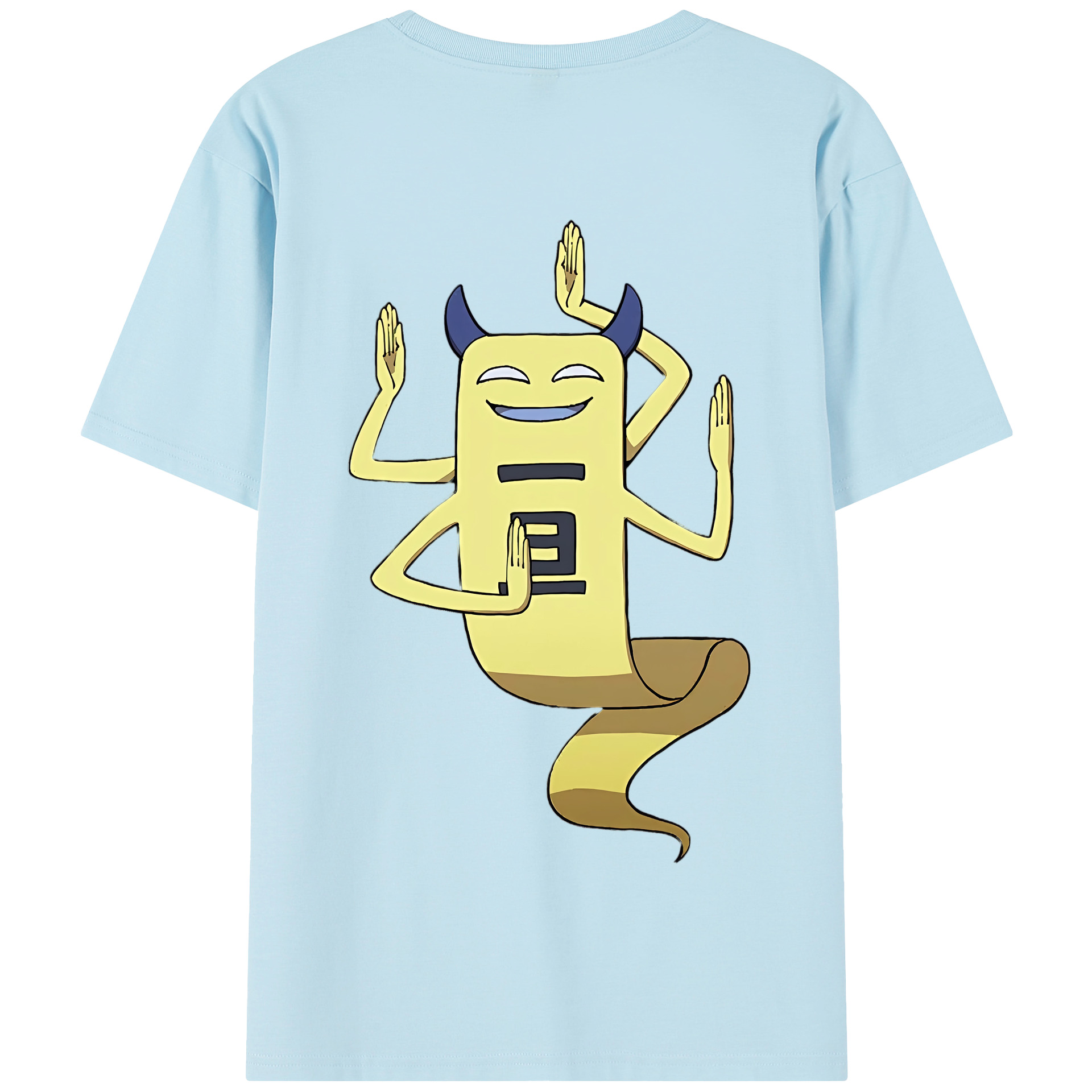（画像用） 妖怪ウォッチ Yo-kai Watch 綿100％半袖Tシャツ（背面プリント）